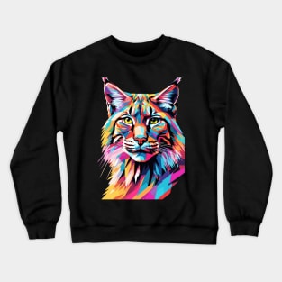 Lynx Cat WPAP Crewneck Sweatshirt